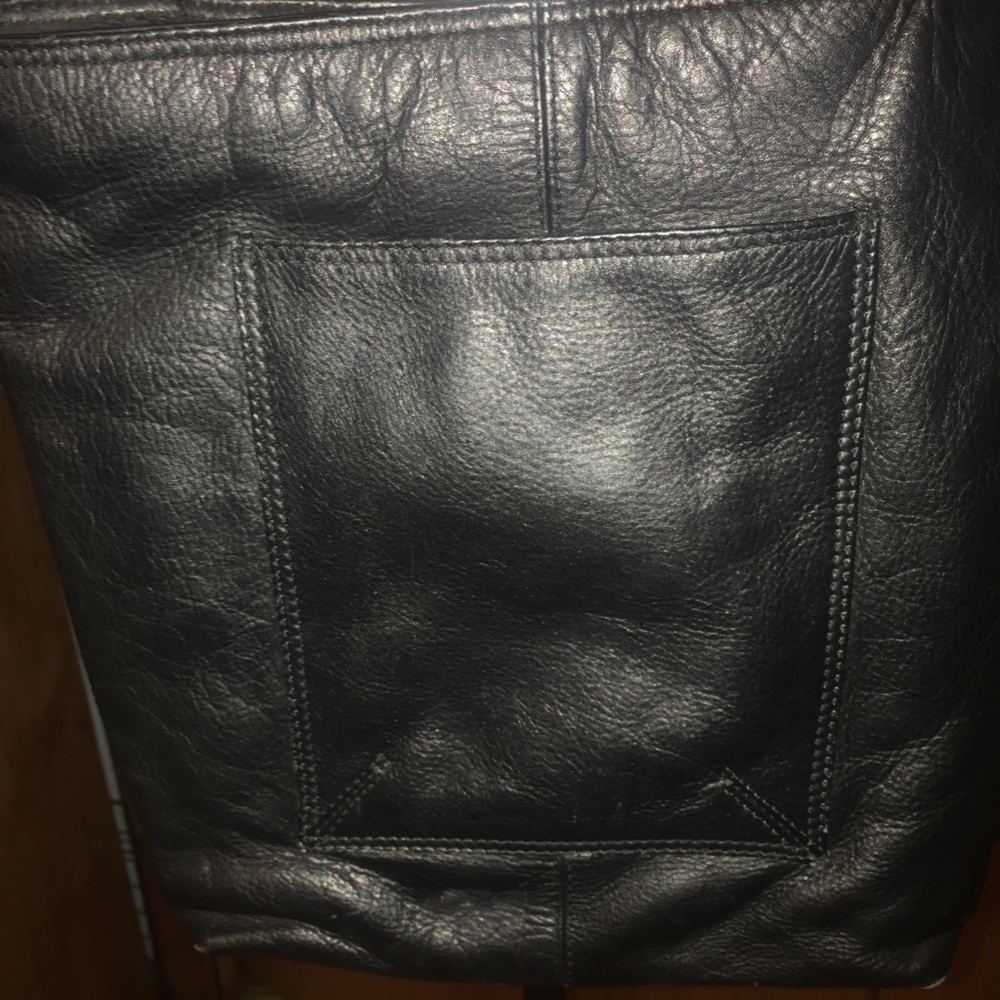 š“3ļøā£for2ļøā£5ļøā£Over Shoulder Black Leather Purse - Picture 4 of 4